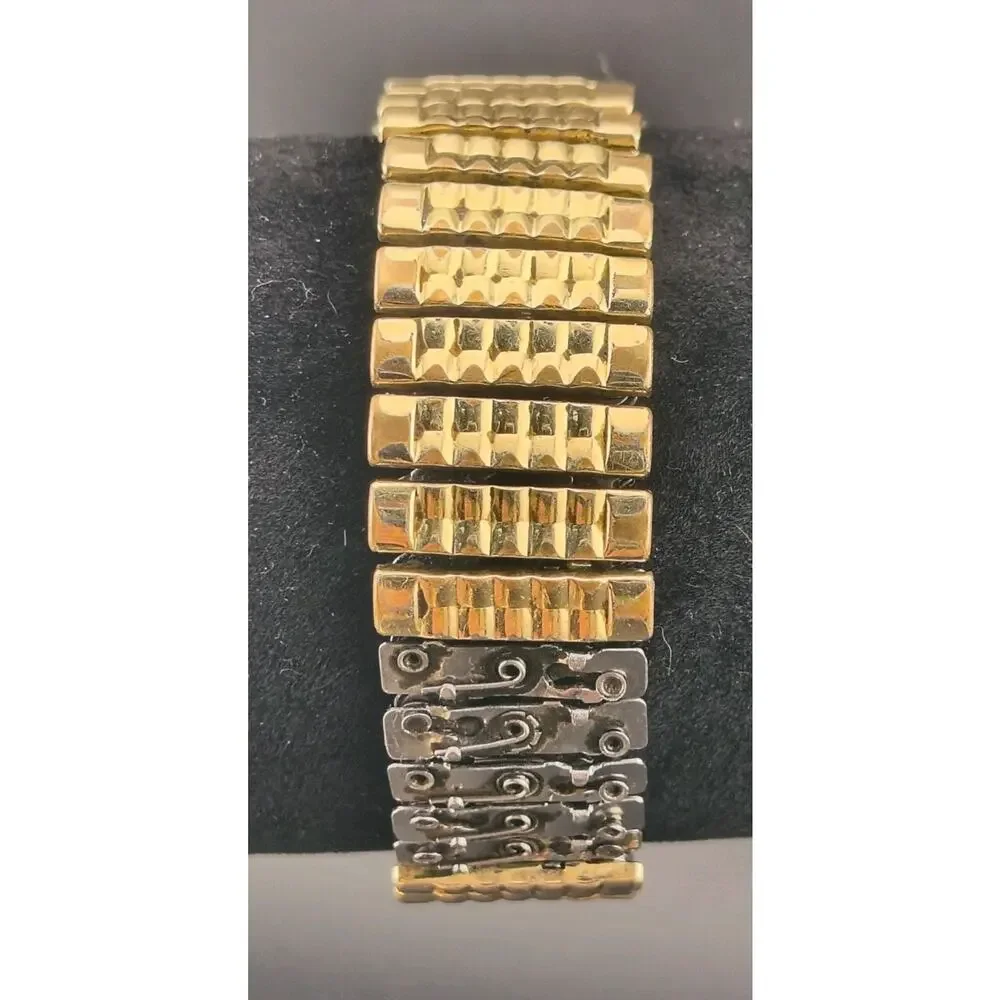 Vintage 1960s Bucherer 25J Automatic Watch Gold Tone Repair